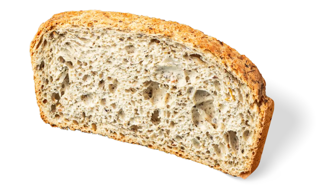 Zeytinli Fesleğenli Ekmek Ürünün Fotoğrafı